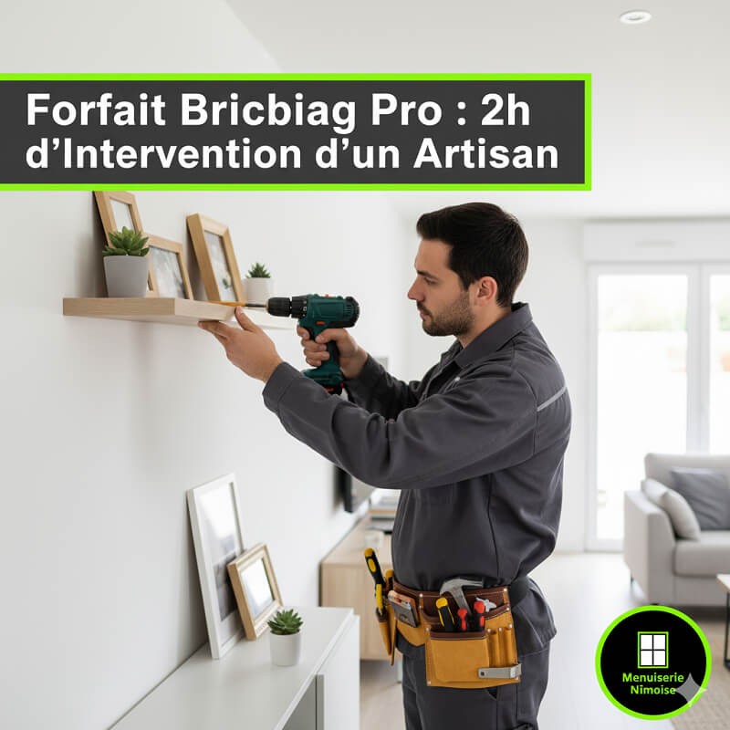 Artisan réalisant des petits travaux de bricolage à Nîmes