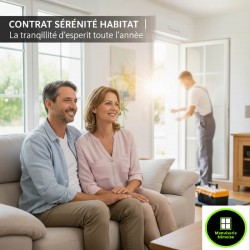 Avec le Contrat Sérénité Habitat, profitez de votre maison en toute tranquillité.